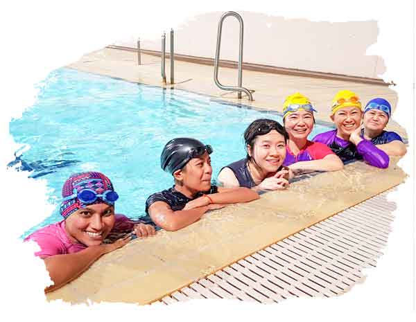 It is never to late to learn how to swim. Adult Swim Courses in Singapore